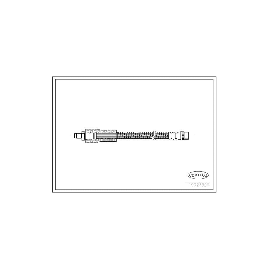 Corteco 19026529 Brake Hose