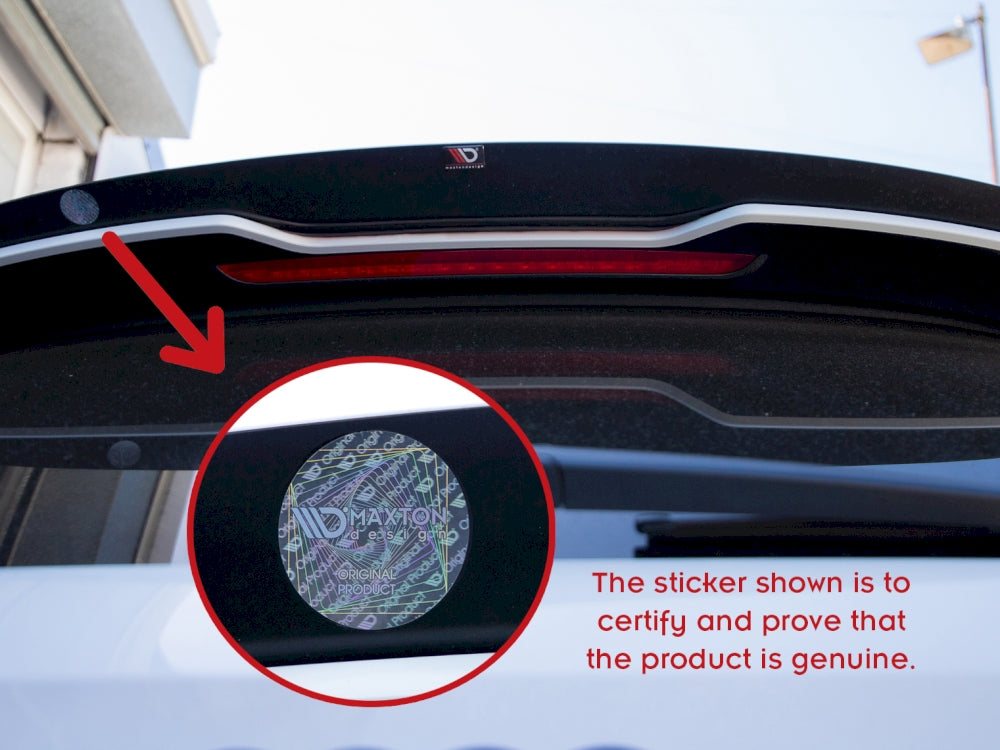 Maxton Design BMW 5 Gt F07 Spoiler Cap