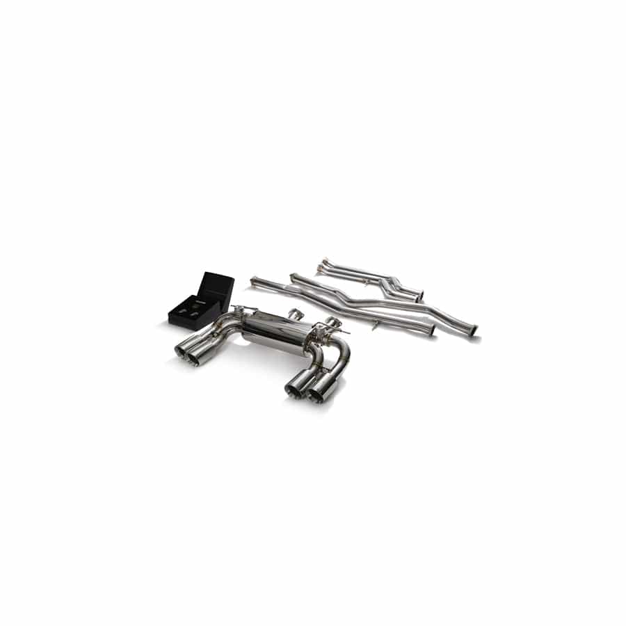 Armytrix BMF87C-QS38C Valvetronic Exhaust System BMW M2 Competition F87 2019-2021 with  Quad Chrome 4"