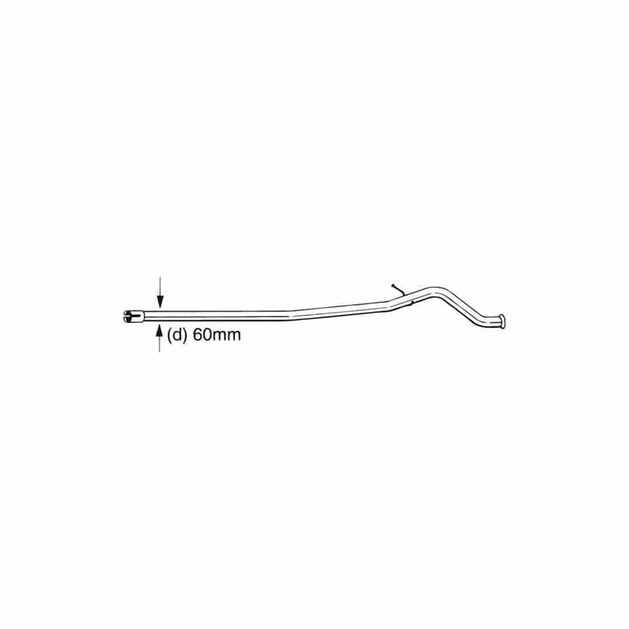 Bosal 889-179 Repair Pipe, Catalytic Converter for Peugeot 406