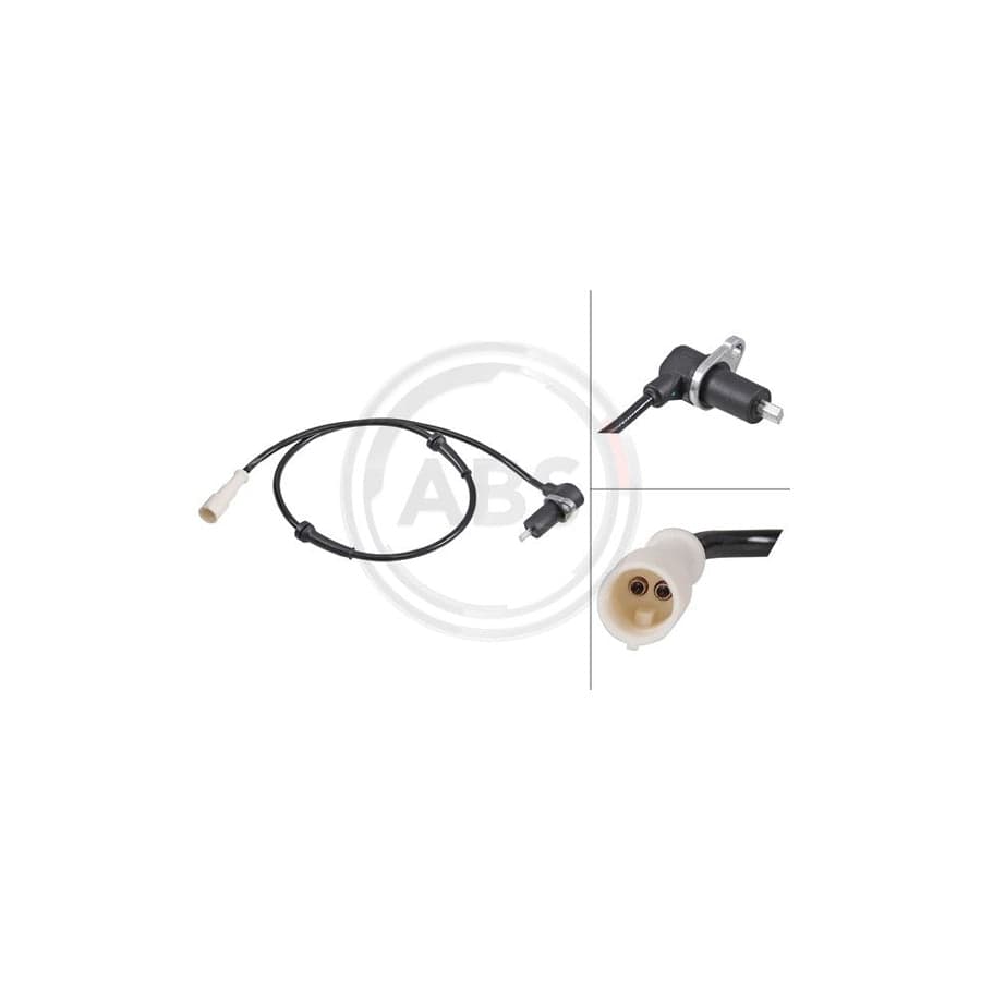 A.B.S. 31879 ABS Sensor for FIAT PALIO