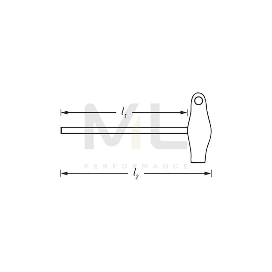 HAZET 828LG-6 Headlight adjustment tool