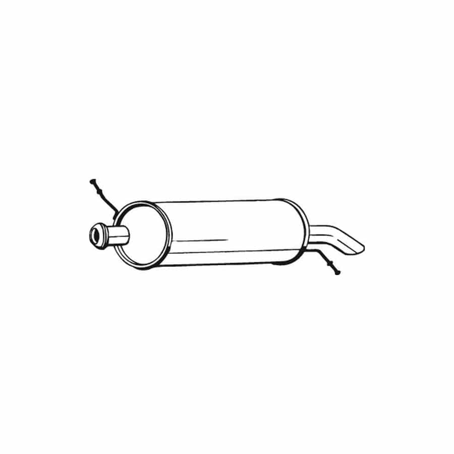 Bosal 135-545 Rear Silencer for Citroen C5
