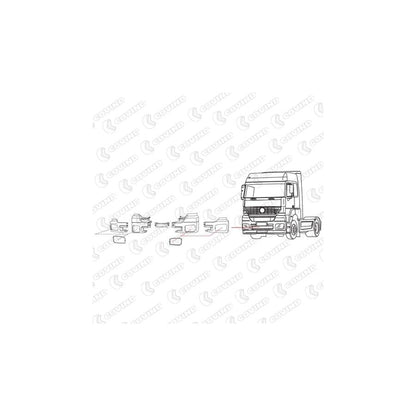 Covind 940/ 41 Frame, Headlight