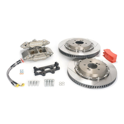 Paragon PBK.04.064.380.320.TL.01.02.Px.R Track Performance Big Brake Kit (PA025 4 piston) - Mitsubishi EVO 4-9 (CN9A/CP9A/CT9A) Rear