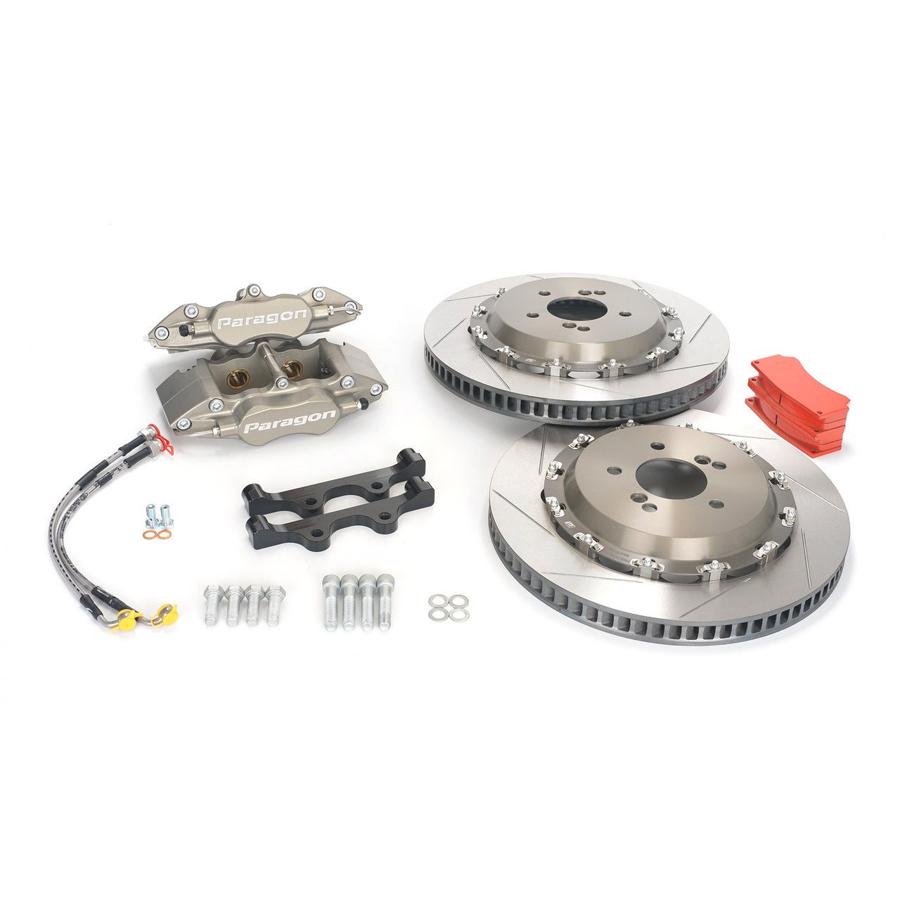 Paragon PBK.04.034.380.320.TL.01.02.Px.R Track Performance Big Brake Kit (PA025 4 piston) - Nissan 350Z (Z33) Rear