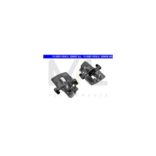 ATE 11.9387-7016.2 Brake Caliper without holder