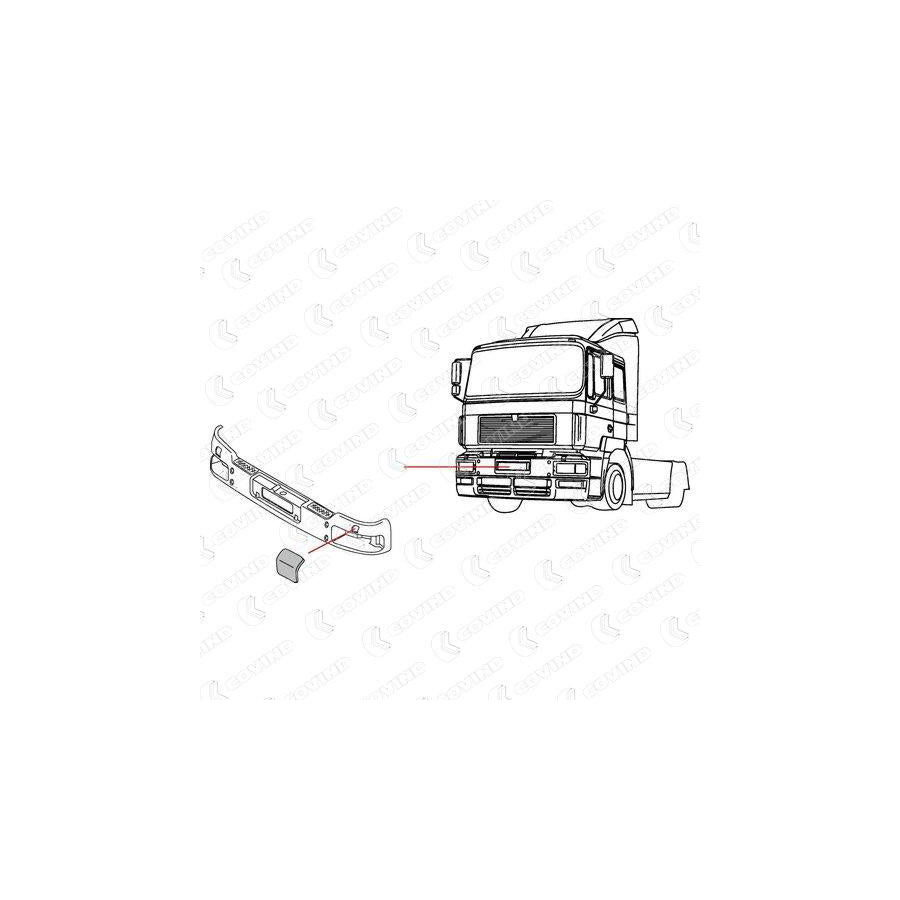 Covind M20/ 87 Cover, Bumper