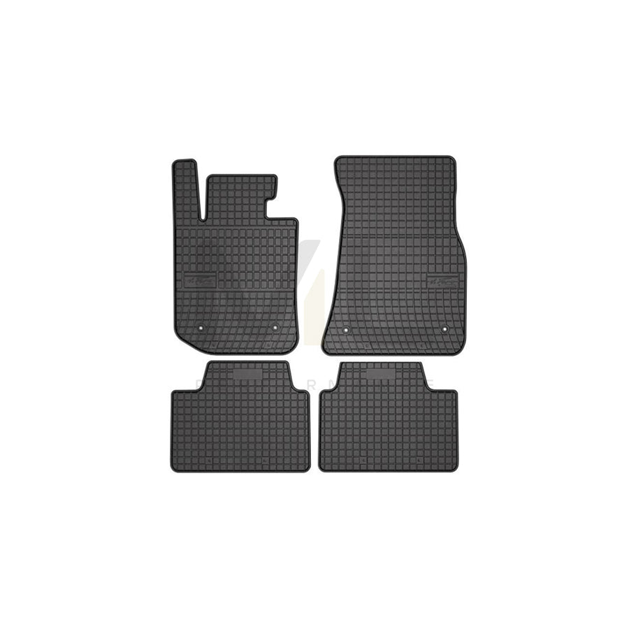 FROGUM Tailored 410008 Floor mat set for BMW 3 Saloon (G20) Elastomer, Front and Rear, Quantity: 4, Black, (LHD)