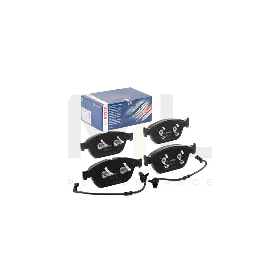 Bosch 0986494988 Brake Pad Set With Anti-Squeak Plate, With Piston Clip BP1839 | ML Performance Car Parts