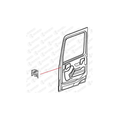 Covind 943/ 10 Door Hinge