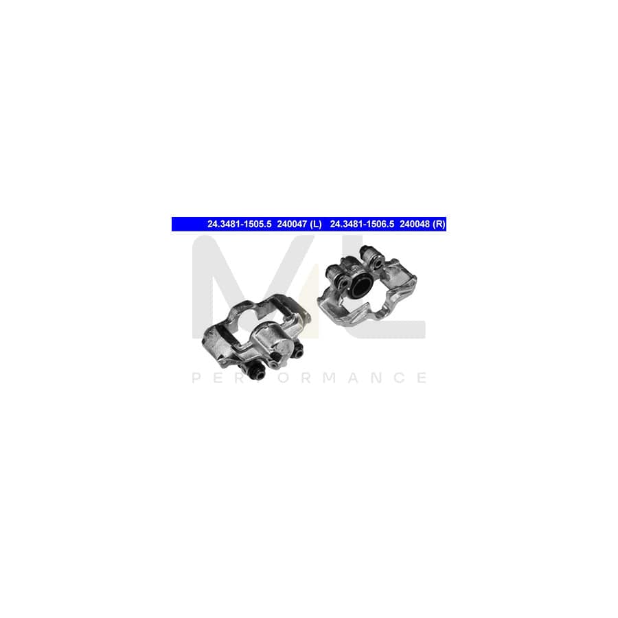 ATE 24.3481-1506.5 Brake Caliper without holder