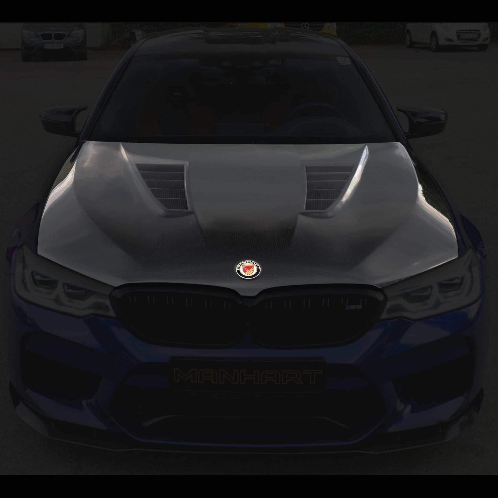 MANHART MH2F9011110 CARBON HOOD FOR BMW F90 M5 (COMPETITION / CS) WITH GTR AIR-VENTS