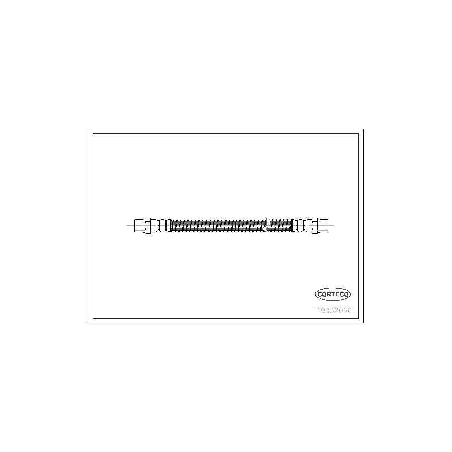 Corteco 19032096 Brake Hose for VW Transporter
