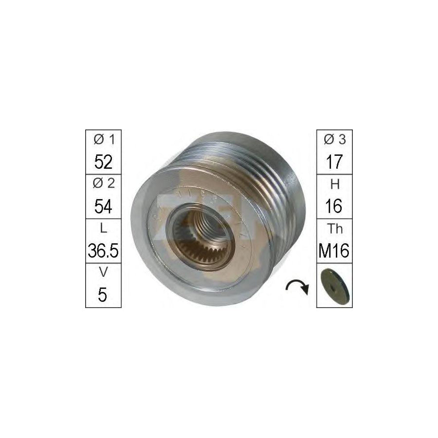 Era 219088 Alternator Freewheel Clutch