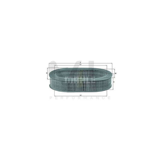 MAHLE ORIGINAL LX 698 Air Filter Filter Insert | ML Performance Car Parts
