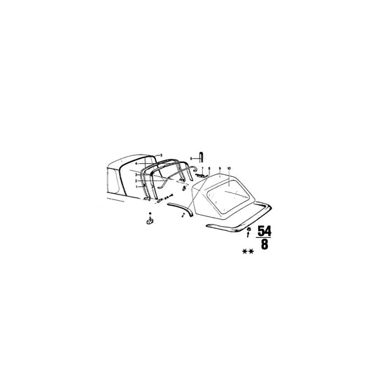 Genuine BMW 51711820370  Sealing (Inc.  & 2002) | ML Performance US Car Parts