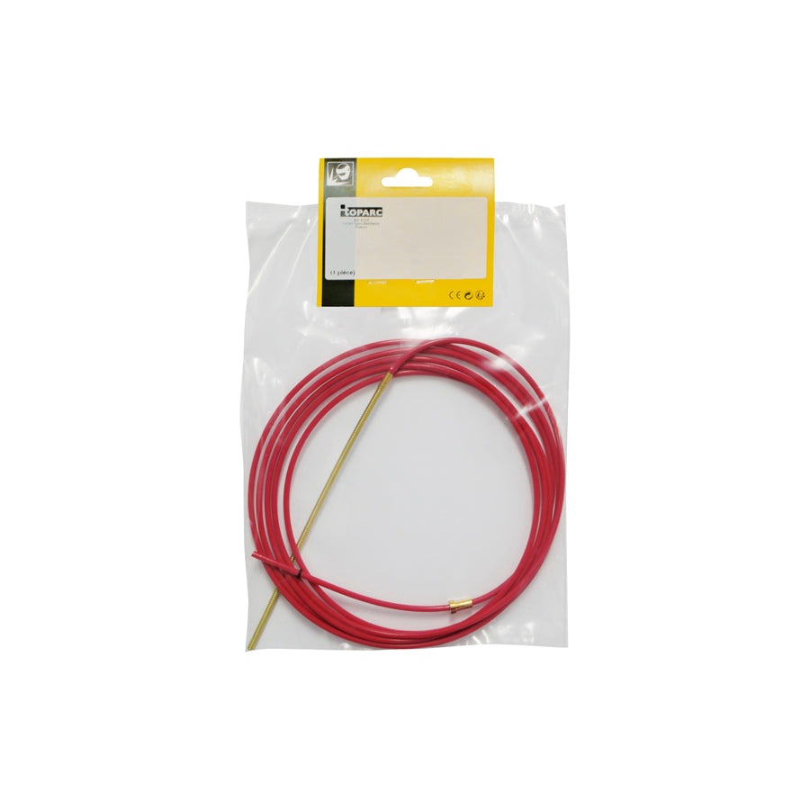 Gys 044067 Liner Teflon + Brass Complement - Alu 1.0/1.2 - 4M Red Welding Accessories