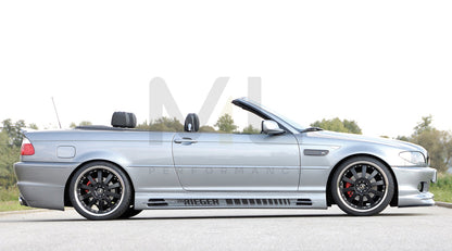 Rieger 00050228 BMW 3 Series E46 Side Skirt (Inc. M3) 2 | ML Performance UK Car Parts
