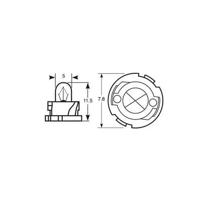 RING R509TFGY 12V 1.2W F4.8 (Grey Base) Panel (10 units)