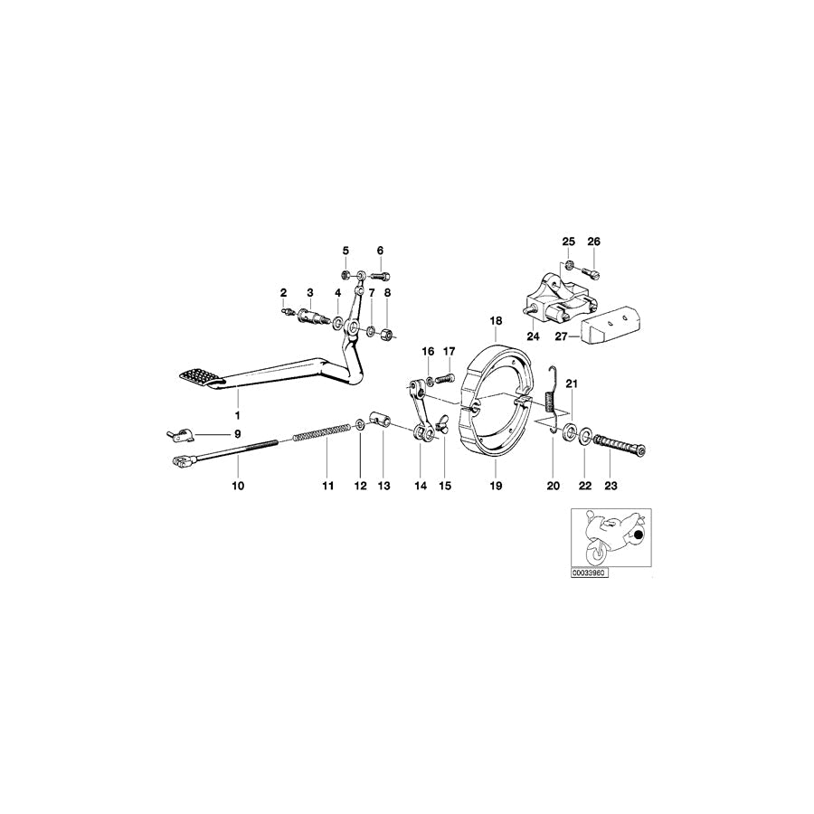 Genuine BMW 35211230221 Bolt (Inc. R60/5 & R75/5) | ML Performance US Car Parts