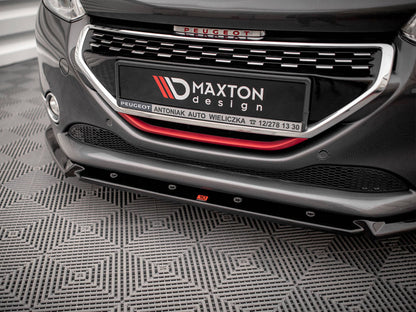 Maxton Design Peugeot 208 GTI MK1 Front Splitter V.2