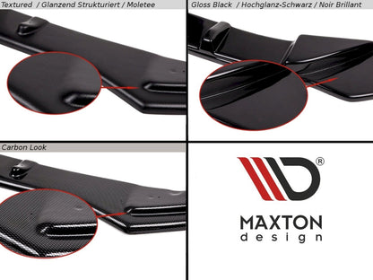 Maxton Design Peugeot 308 MK2 Facelift (2017-) Front Splitter V1