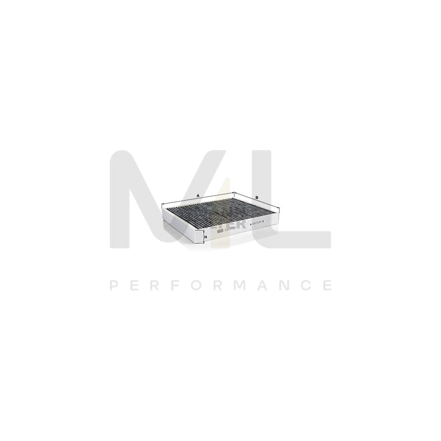 MANN-FILTER CUK 24 003 Pollen filter Activated Carbon Filter