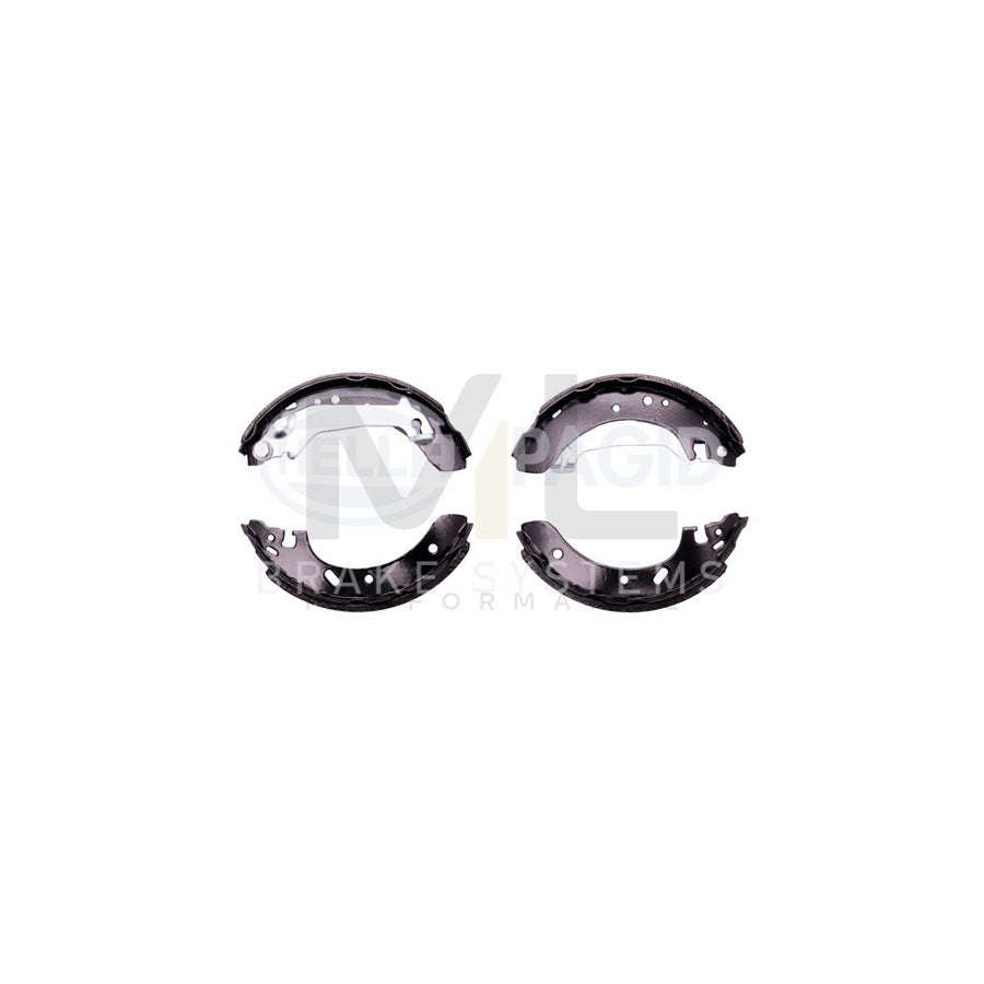 HELLA 8DB 355 002-211 Brake Shoe Set with handbrake lever