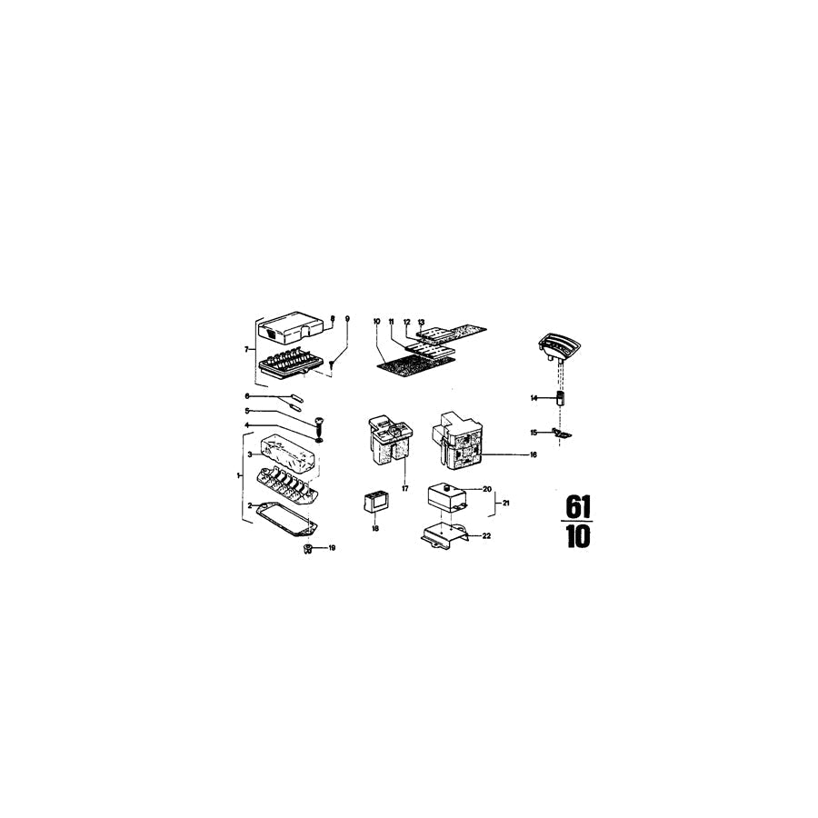 Genuine BMW 61131352400 Cover (Inc. 3.0L, 2002tii & 1502) | ML Performance UK Car Parts