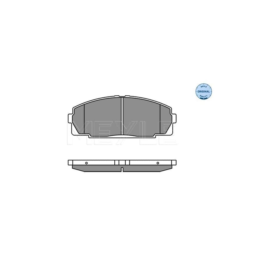 Meyle 025 214 6815 Brake Pad Set For Toyota Hiace