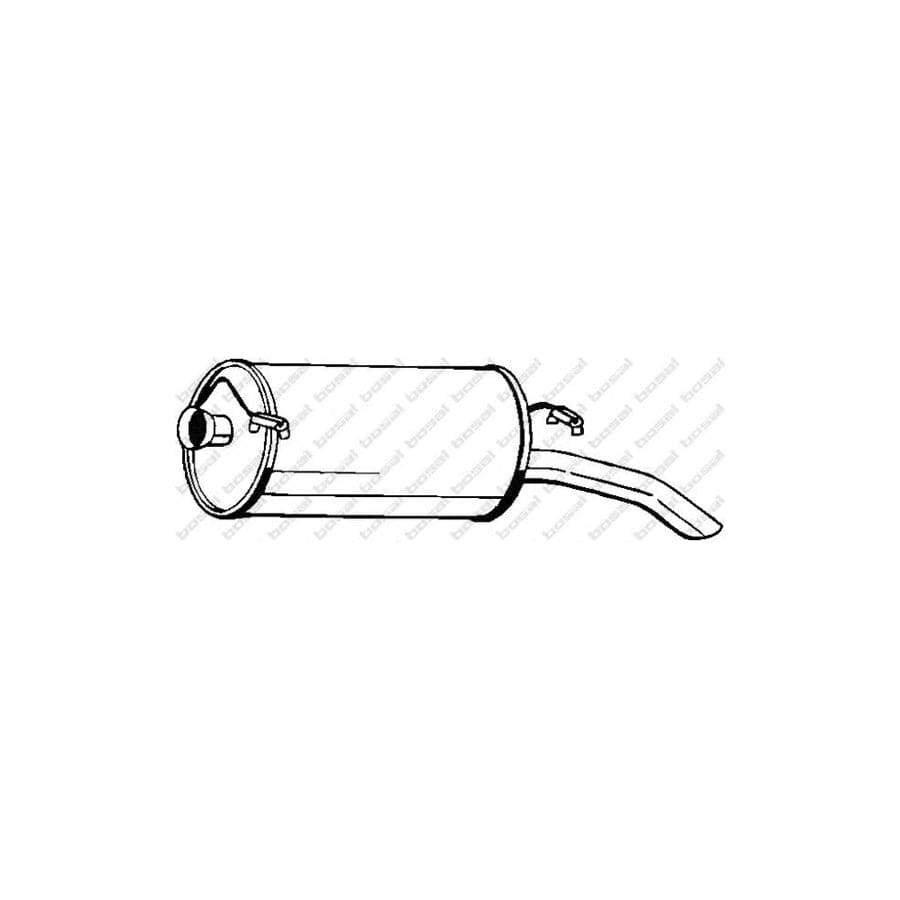 Bosal 135-611 Rear Silencer for Citroen XM