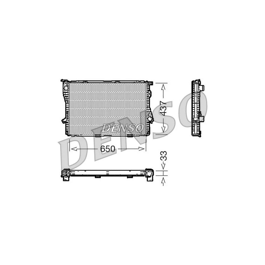 DENSO DRM05067 Engine Radiator