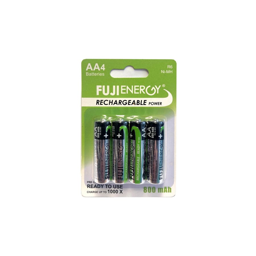 R6 Fuji Energy Rechargeable AA 800 mAh (Card of 4)