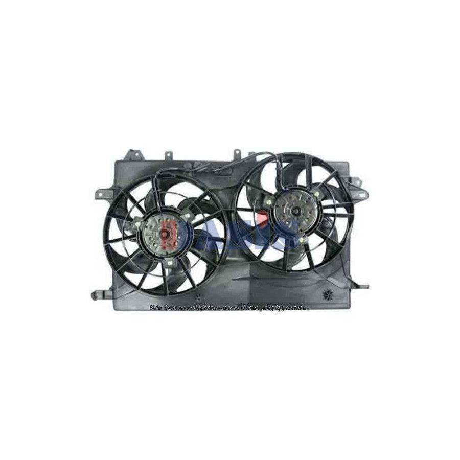 AKS Dasis 198017N Fan, Radiator for Saab 9-5