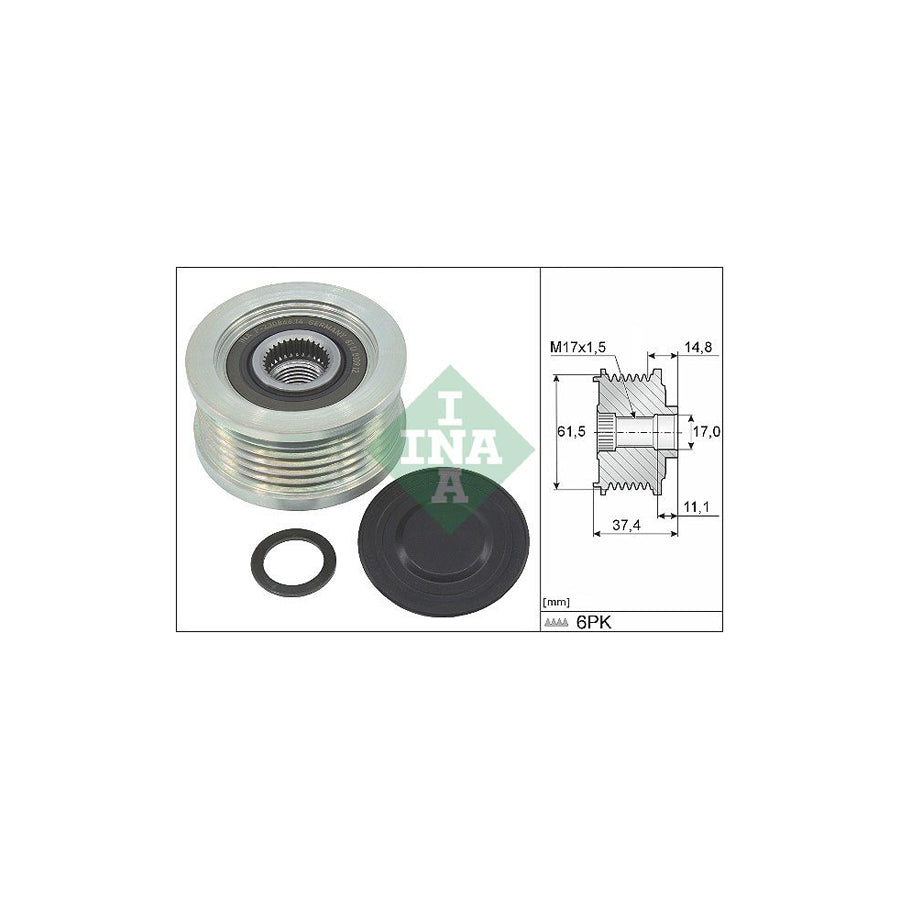 Ina 535 0348 10 Alternator Freewheel Clutch | ML Performance US Car Parts
