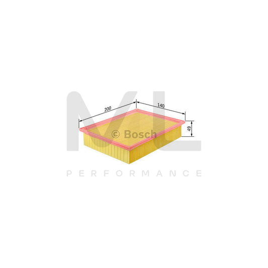 BOSCH Air Filter 1457433711 [ S 3711 ] | ML Car Parts UK | ML Performance