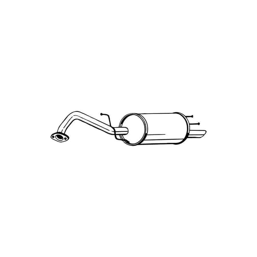 Bosal 141-009 Rear Silencer