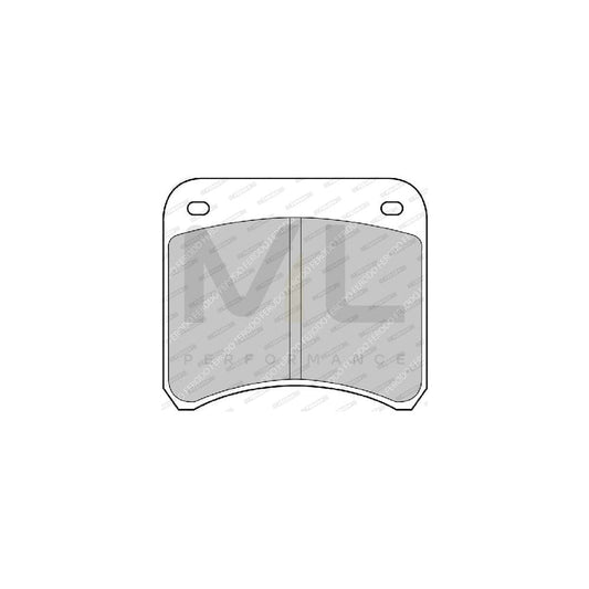 Ferodo Fsl2 Brake Pad Set Fuse+ Technology, Not Prepared For Wear Indicator | ML Performance Car Parts