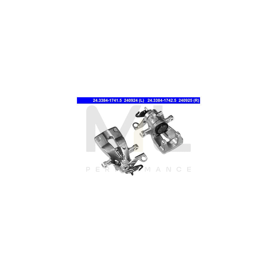 ATE 24.3384-1741.5 Brake Caliper without holder