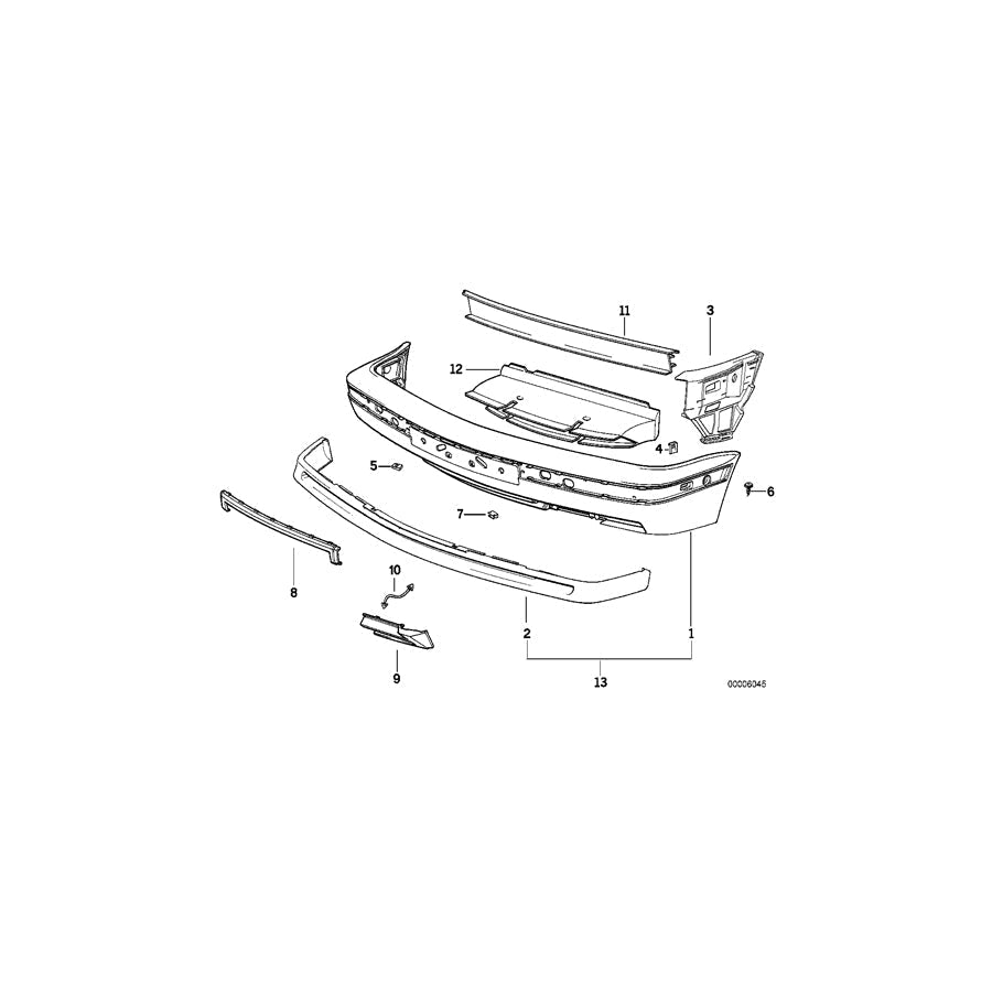 Genuine BMW 51712231996 E34 Air Duct M TECHNIC (Inc. M5, M5 3.8 & M5 3.6) | ML Performance UK Car Parts