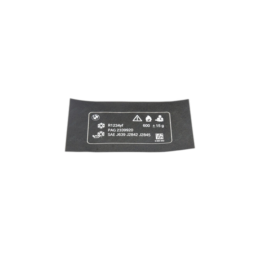 Genuine BMW 71236995662 G12 G05 G32 Label, Coolant 600+/-15G (Inc. X5 25dX, 740Li & 730i) | ML Performance US Car Parts