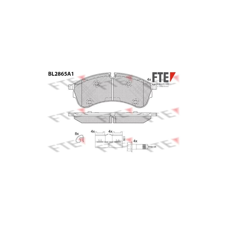FTE 9011105 Brake Pad Set