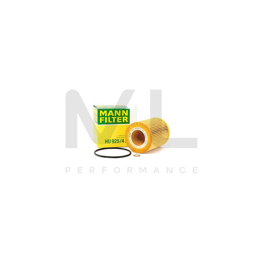 MANN-FILTER HU 925/4 x Oil Filter with seal, Filter Insert