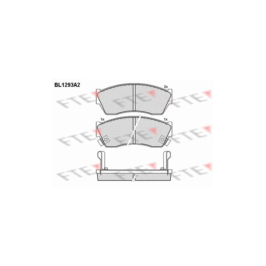 FTE 9010095 Brake Pad Set