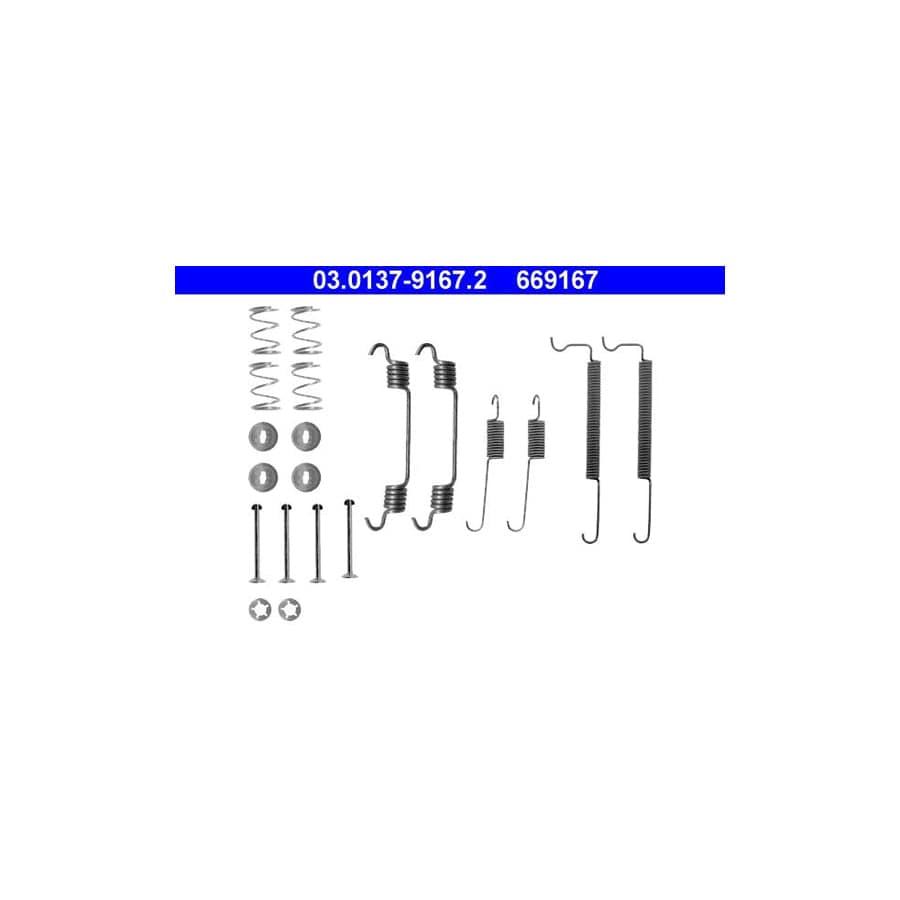 ATE 03.0137-9167.2 Accessory Kit, Brake Shoes
