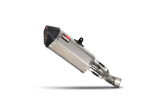 Scorpion RYA107TEO Yamaha XSR900 Serket Parallel Slip-On - Titanium Sleeve | ML Performance US US