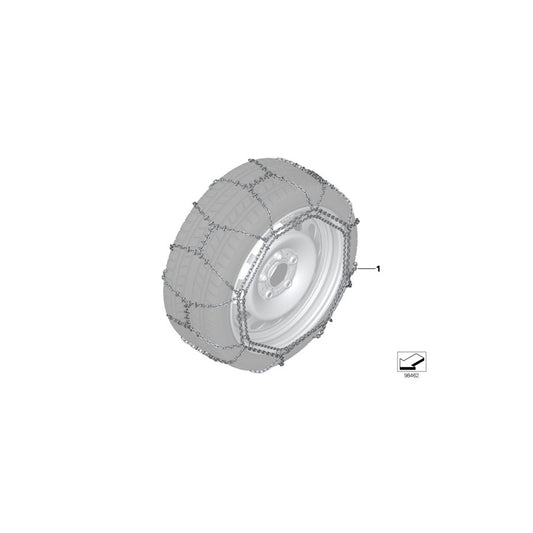 Genuine BMW 36110306048 E83 Snow Chain System Rud-Matic Disc (Inc. X3) | ML Performance US Car Parts