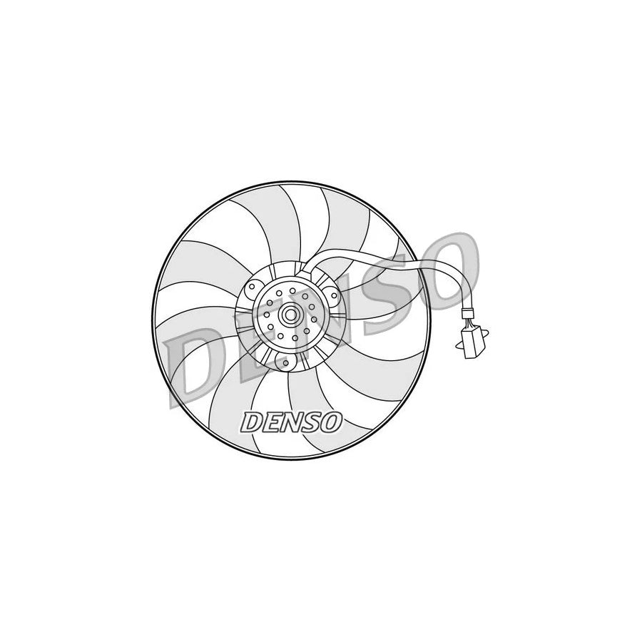 DENSO DER32007 Fan, Radiator