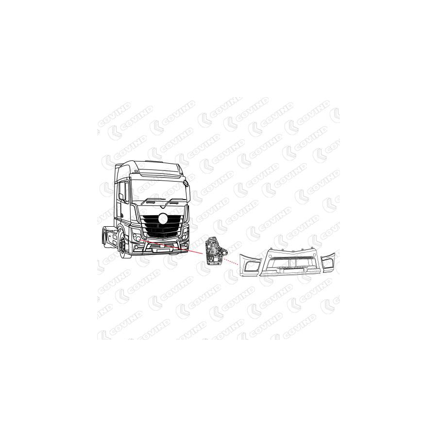 Covind 960/158 Base, Headlight